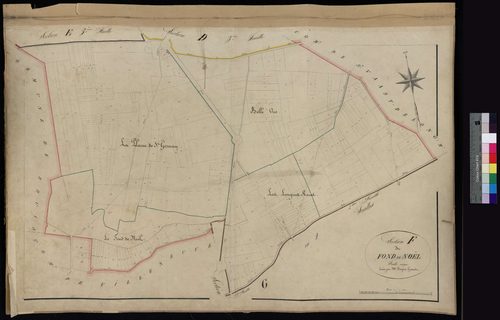 Verberie - Cadastre napoléonien, section F