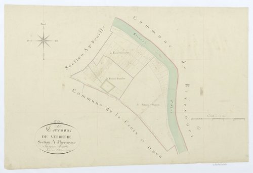 Verberie - Cadastre napoléonien, section A1