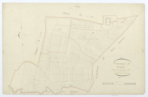 Verberie - Cadastre napoléonien, section B3