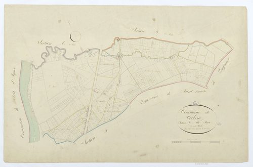 Verberie - Cadastre napoléonien, section C, feuille unique