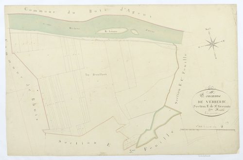 Verberie - Cadastre napoléonien, section E2