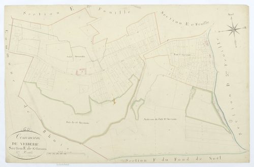 Verberie - Cadastre napoléonien, section E3