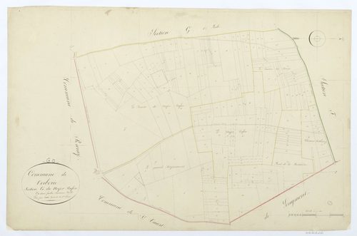 Verberie - Cadastre napoléonien, section G2