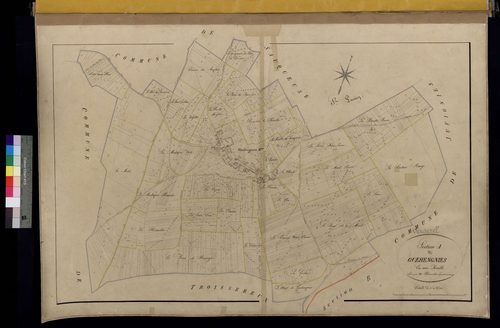 Verderel-lès-Sauqueuse - Cadastre napoléonien, section A