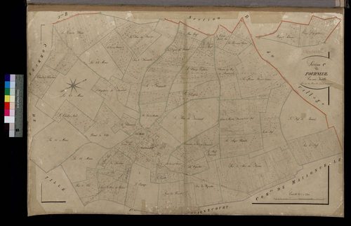 Verderel-lès-Sauqueuse - Cadastre napoléonien, section C