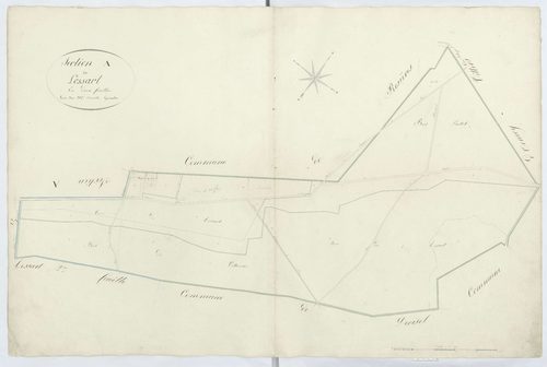 Versigny - Cadastre napoléonien, section A1