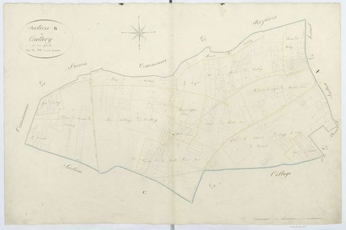 Versigny - Cadastre napoléonien, section B