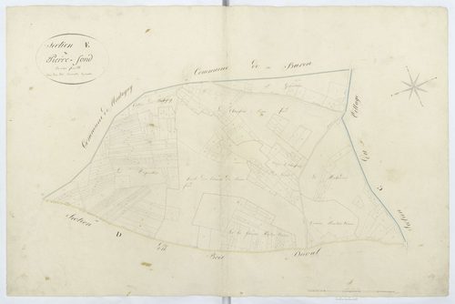 Versigny - Cadastre napoléonien, section E