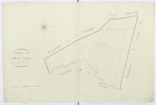 Versigny - Cadastre napoléonien, section A1 de Droiselles