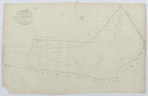 Versigny - Cadastre napoléonien, section A1
