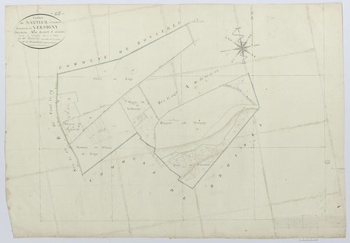 Versigny - Cadastre napoléonien, section A2