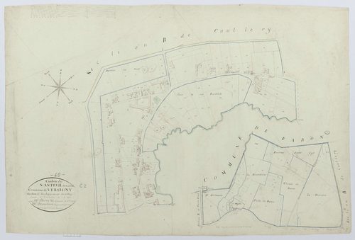 Versigny - Cadastre napoléonien, développement de la section C