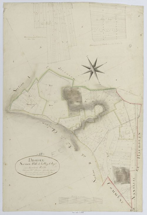 Versigny - Cadastre napoléonien, section A2 hameau de Droiselles
