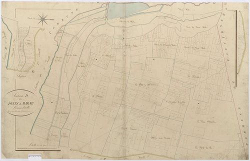 Vez - Cadastre napoléonien, section D