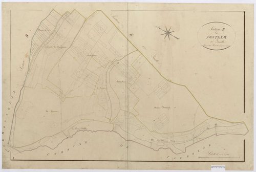 Vez - Cadastre napoléonien, section E2