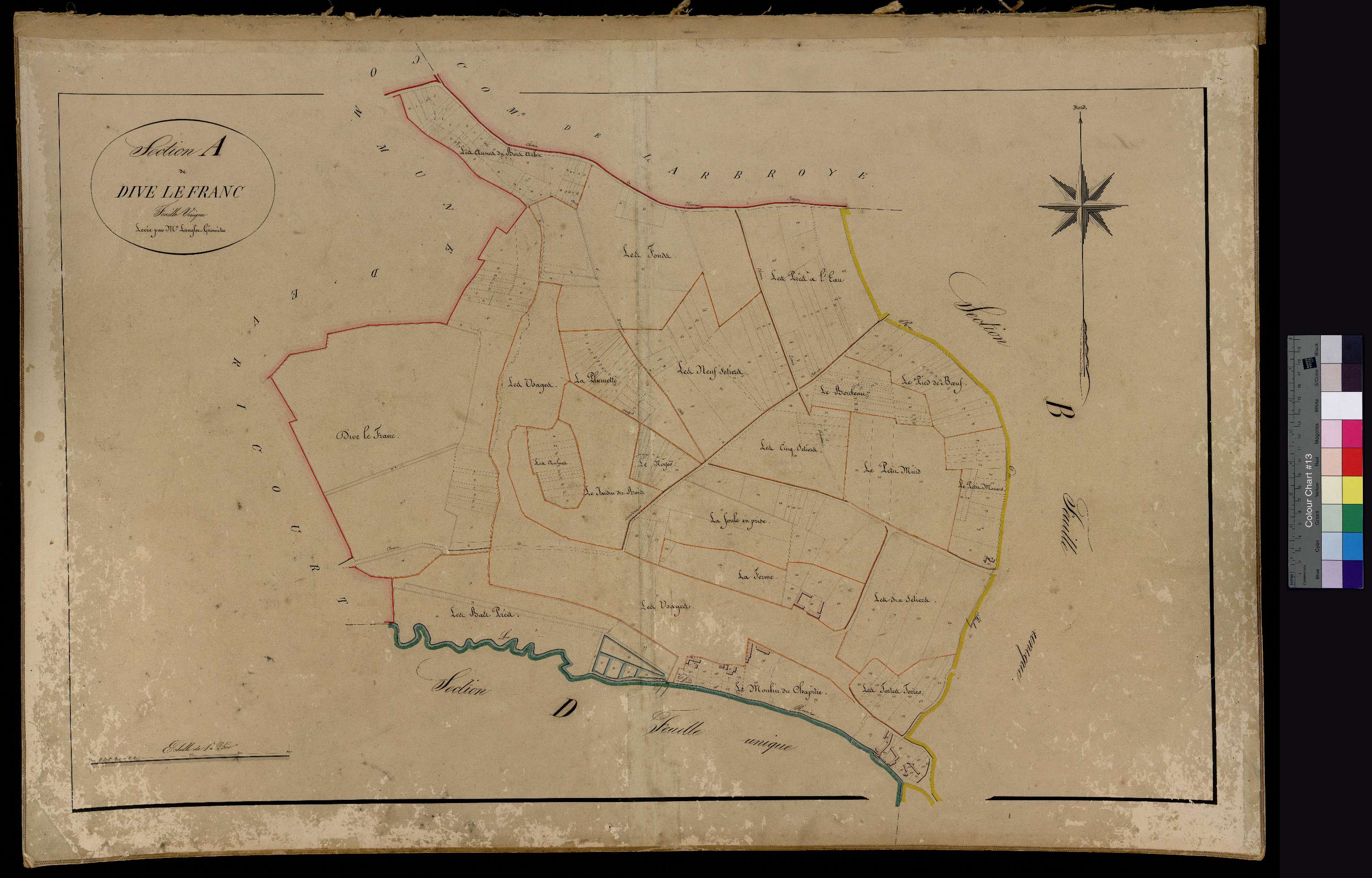 Ville - Cadastre napoléonien, section A
