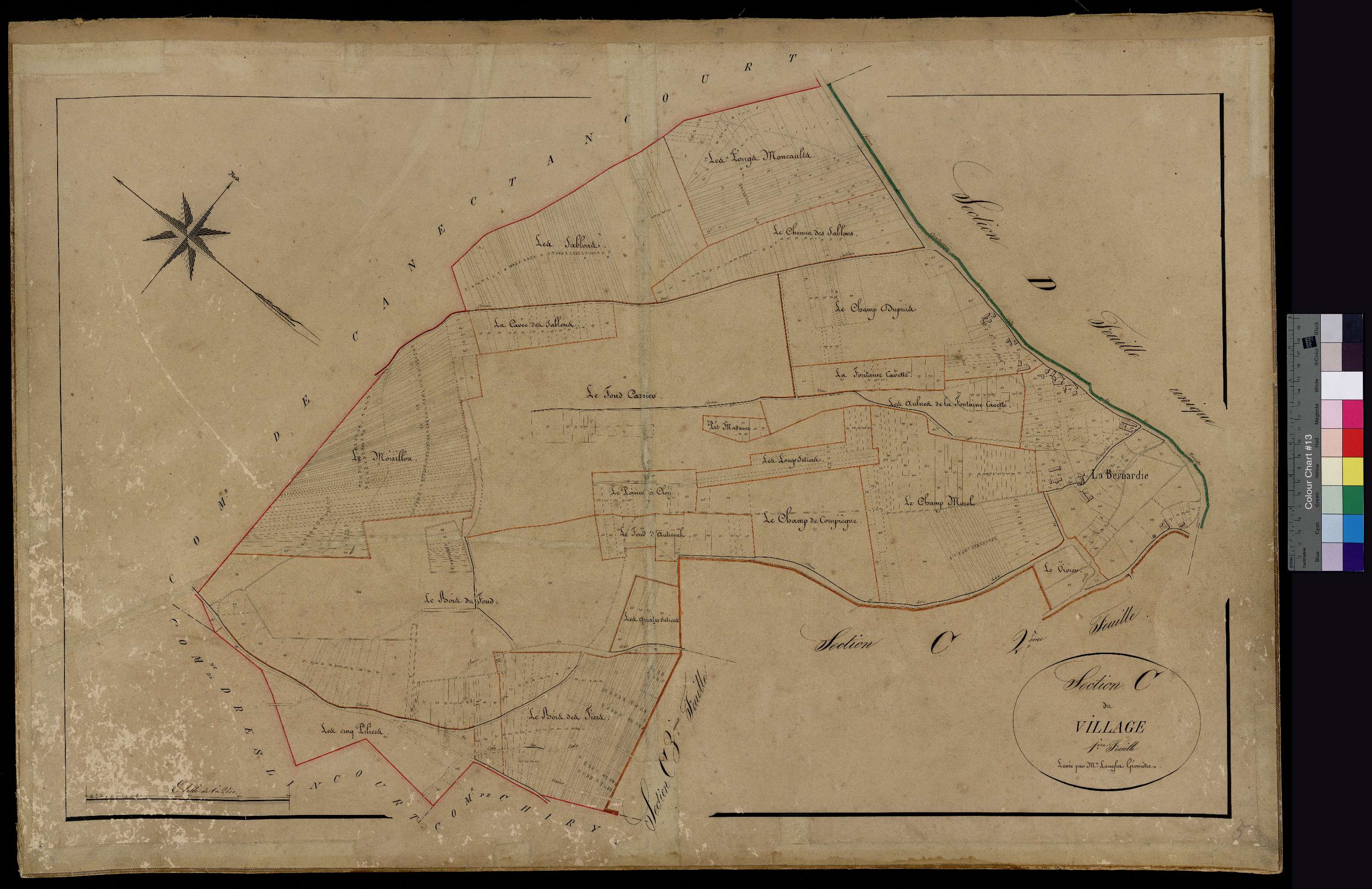 Ville - Cadastre napoléonien, section C1