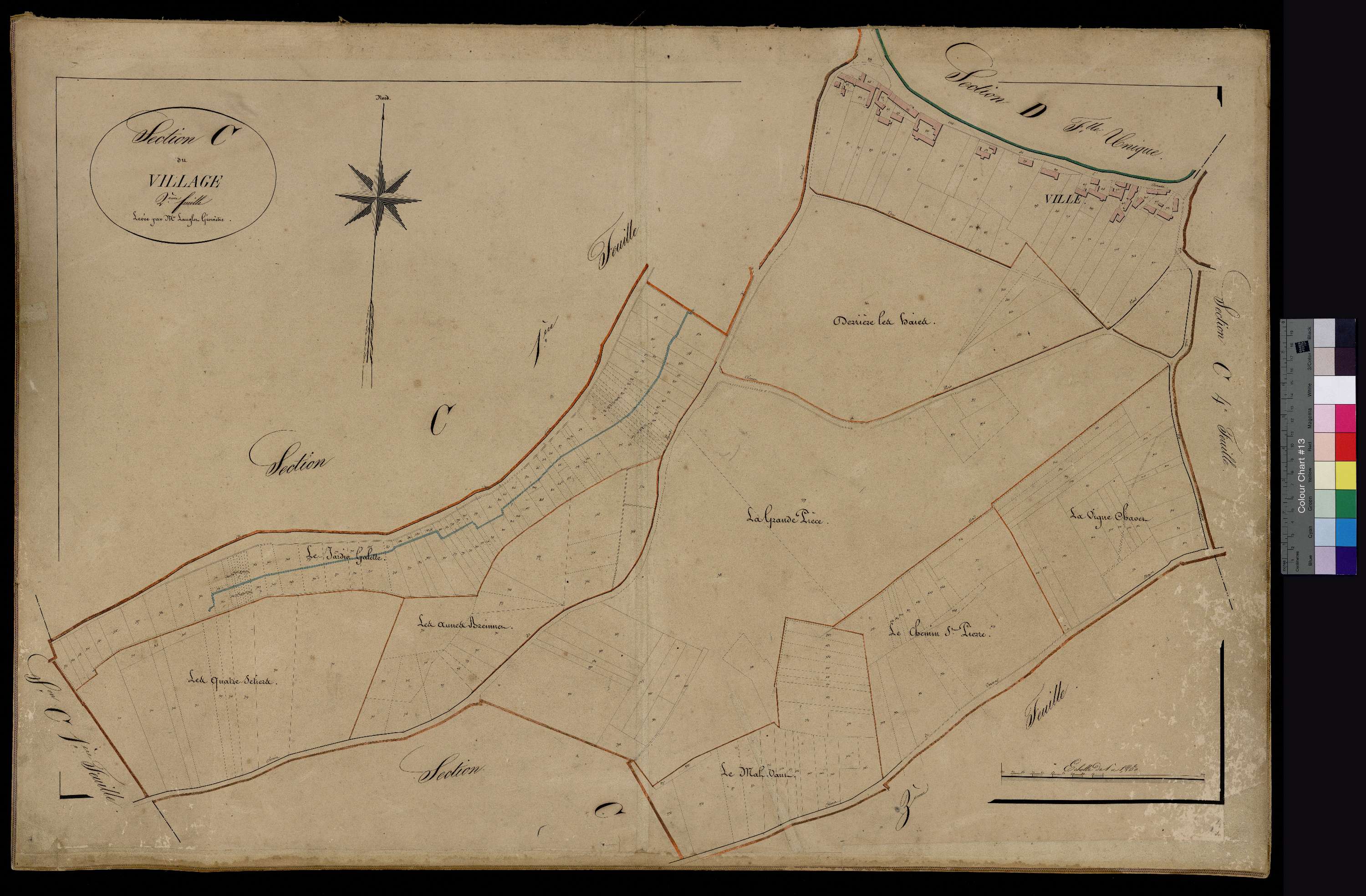 Ville - Cadastre napoléonien, section C2