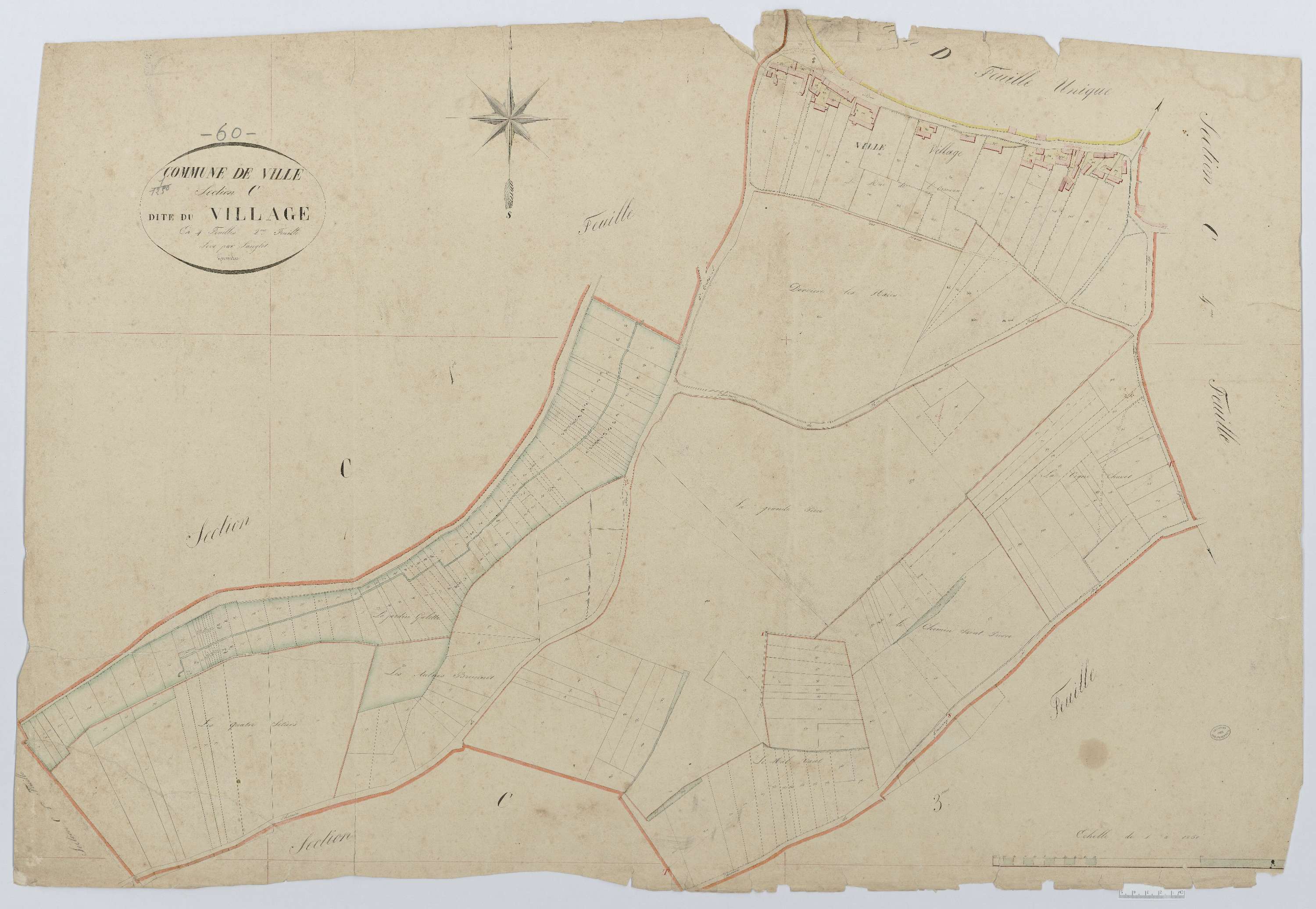 Ville - Cadastre napoléonien, section C2