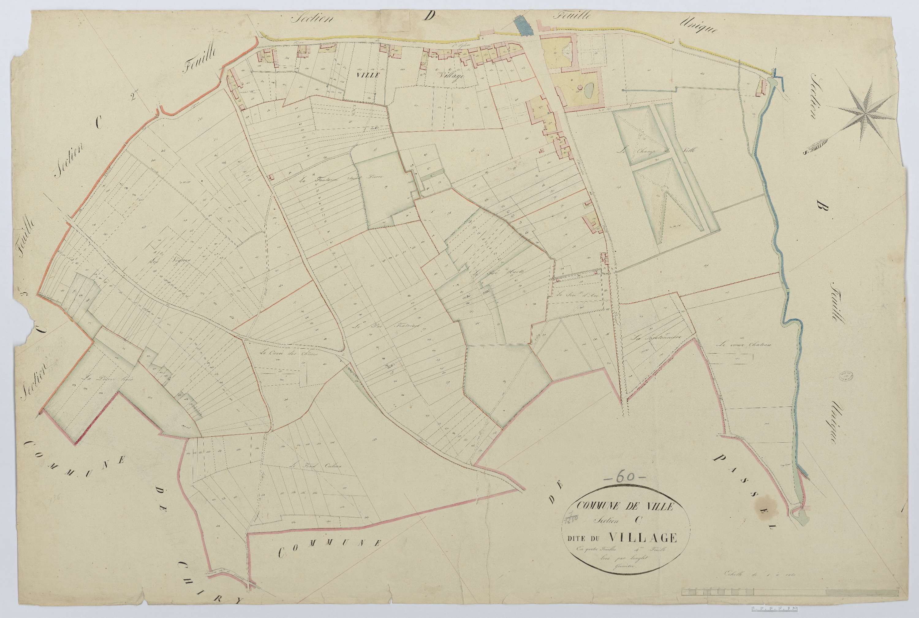 Ville - Cadastre napoléonien, section C4