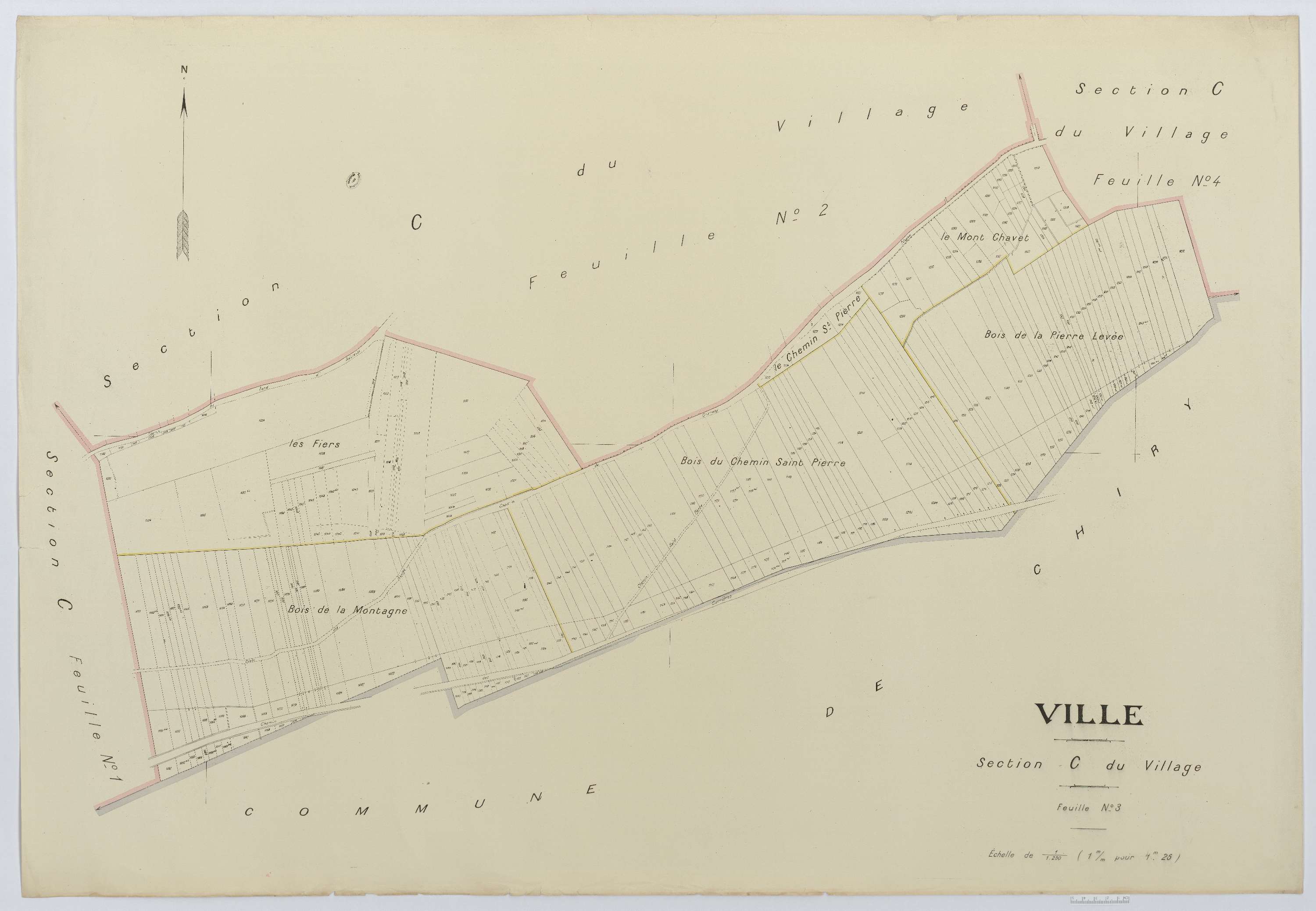 Ville - Cadastre napoléonien (copie), section C3
