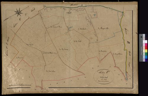 Ville - Cadastre napoléonien, section C4