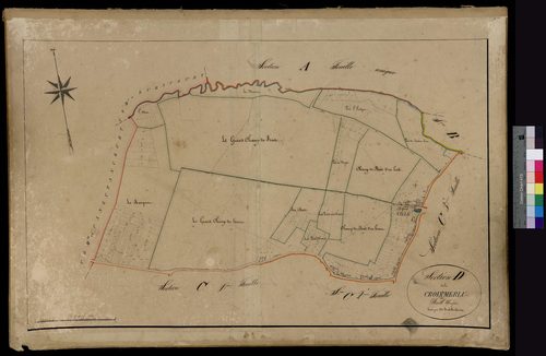 Ville - Cadastre napoléonien, section D