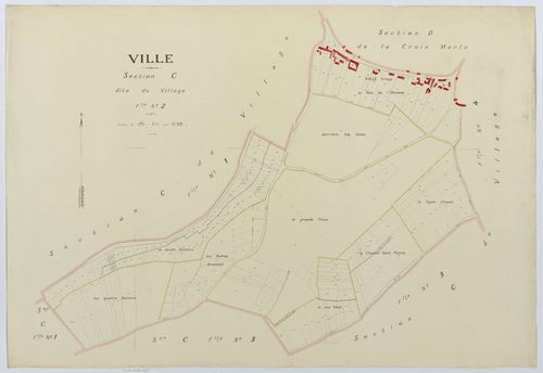 Ville - Cadastre napoléonien (copie), section C2