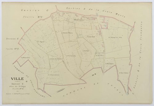 Ville - Cadastre napoléonien (copie), section C4