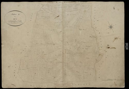 Villers-Saint-Barthélemy - Cadastre napoléonien, section A1