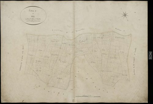 Villers-Saint-Barthélemy - Cadastre napoléonien, section A2