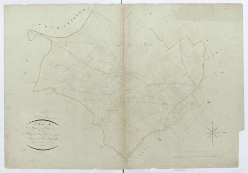 Villers-Saint-Frambourg - Cadastre napoléonien, section A1