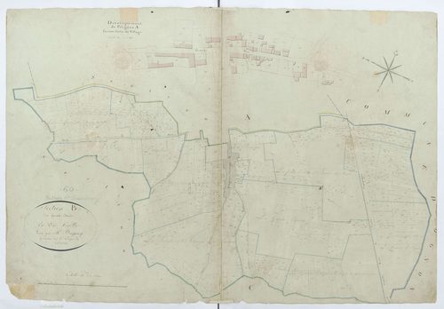 Villers-Saint-Frambourg - Cadastre napoléonien, section B