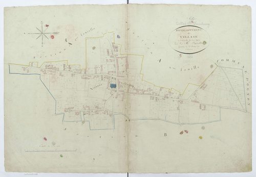 Villers-Saint-Frambourg - Cadastre napoléonien, développement du village