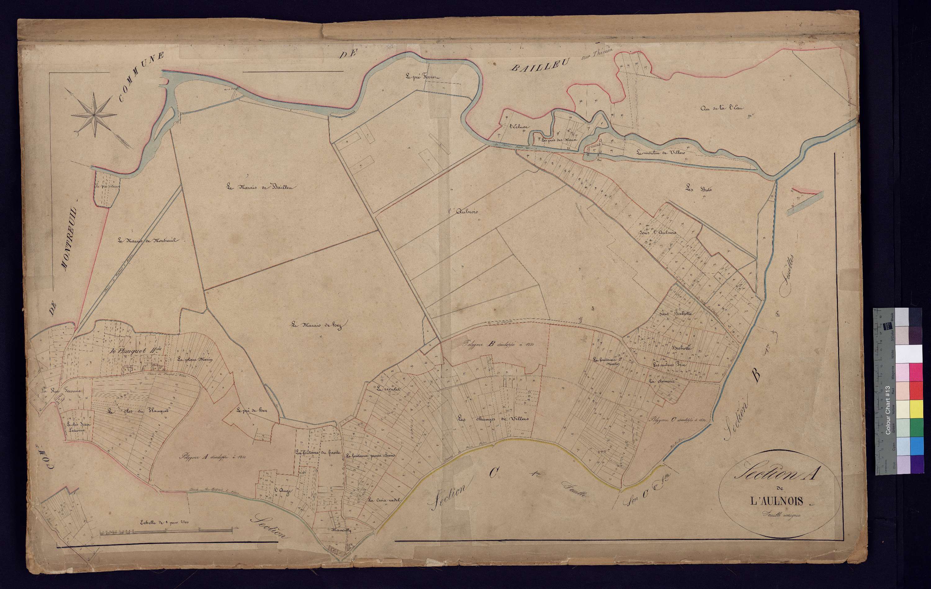 Villers-Saint-Sépulcre - Cadastre napoléonien, section A