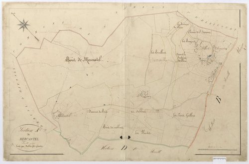 Villers-Vermont - Cadastre napoléonien, section A