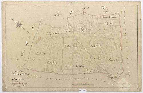 Villers-Vermont - Cadastre napoléonien, section C
