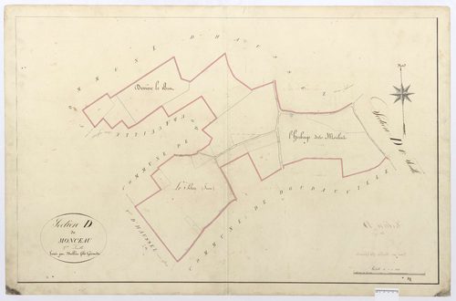 Villers-Vermont - Cadastre napoléonien, section D2
