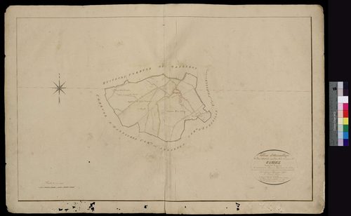 Wambez - Cadastre napoléonien, tableau d'assemblage
