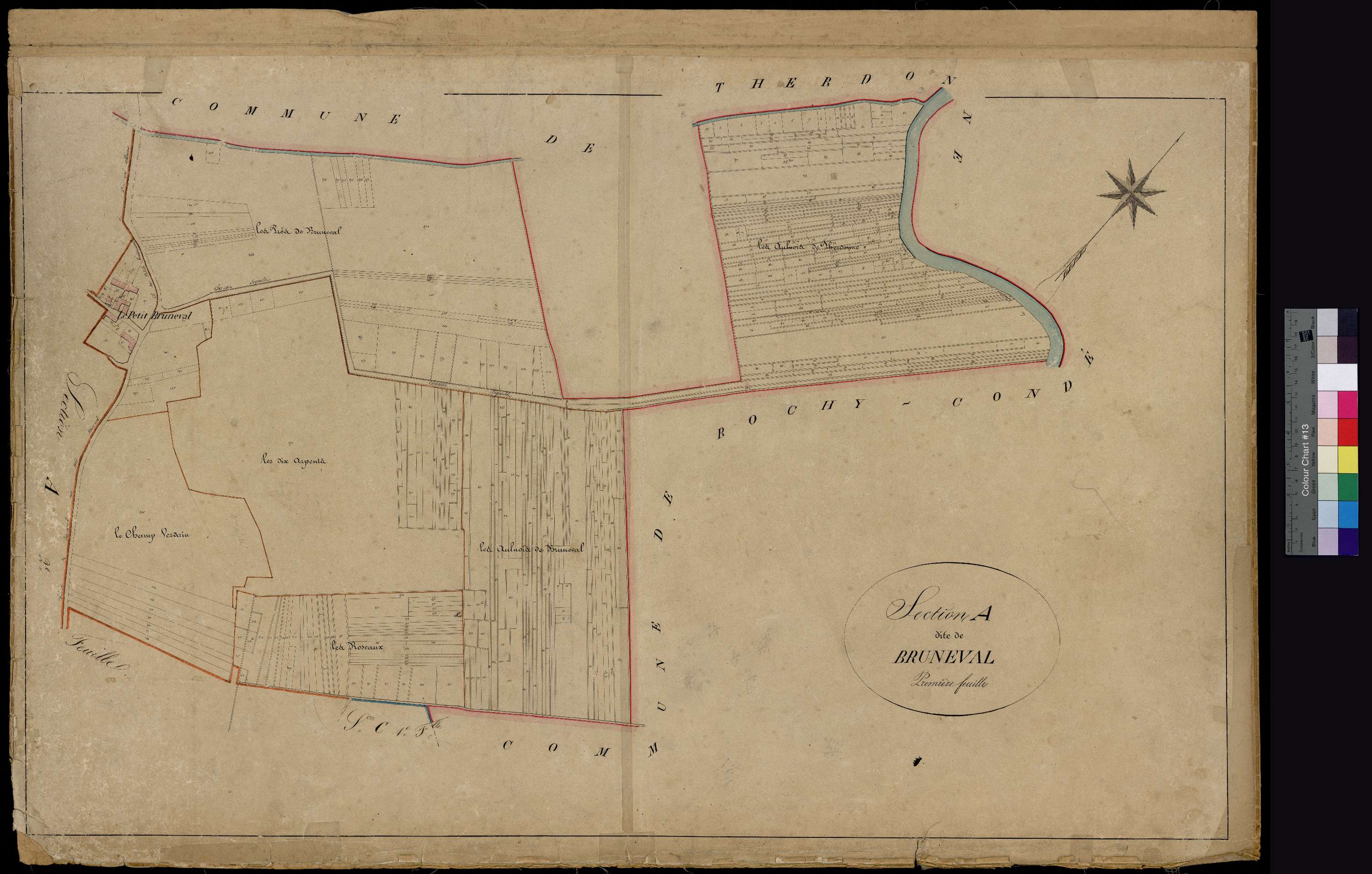 Warluis - Cadastre napoléonien, section A1