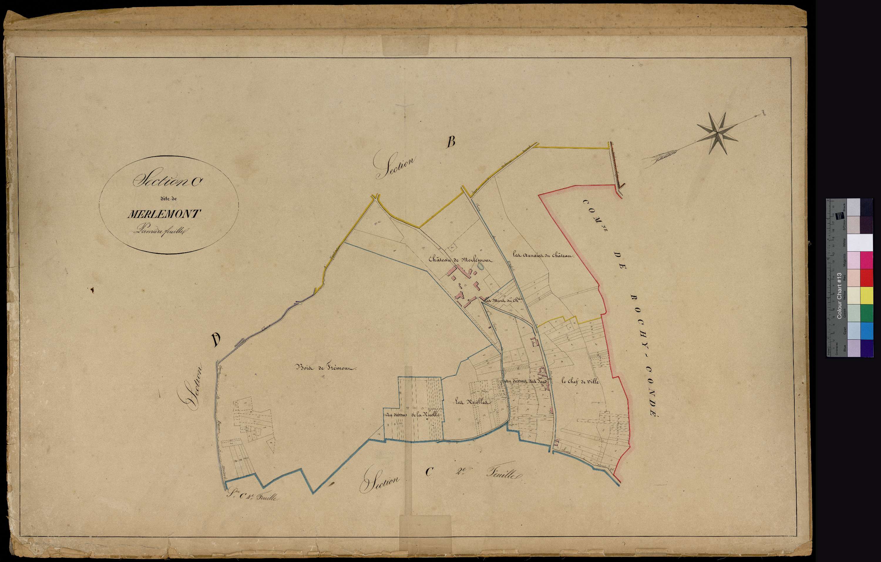 Warluis - Cadastre napoléonien, section C1