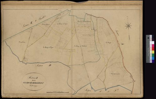 Warluis - Cadastre napoléonien, section B