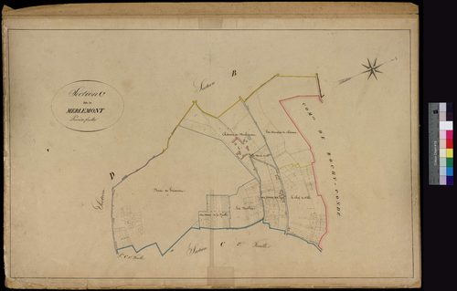 Warluis - Cadastre napoléonien, section C1