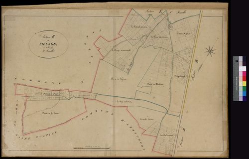 Warluis - Cadastre napoléonien, section E3