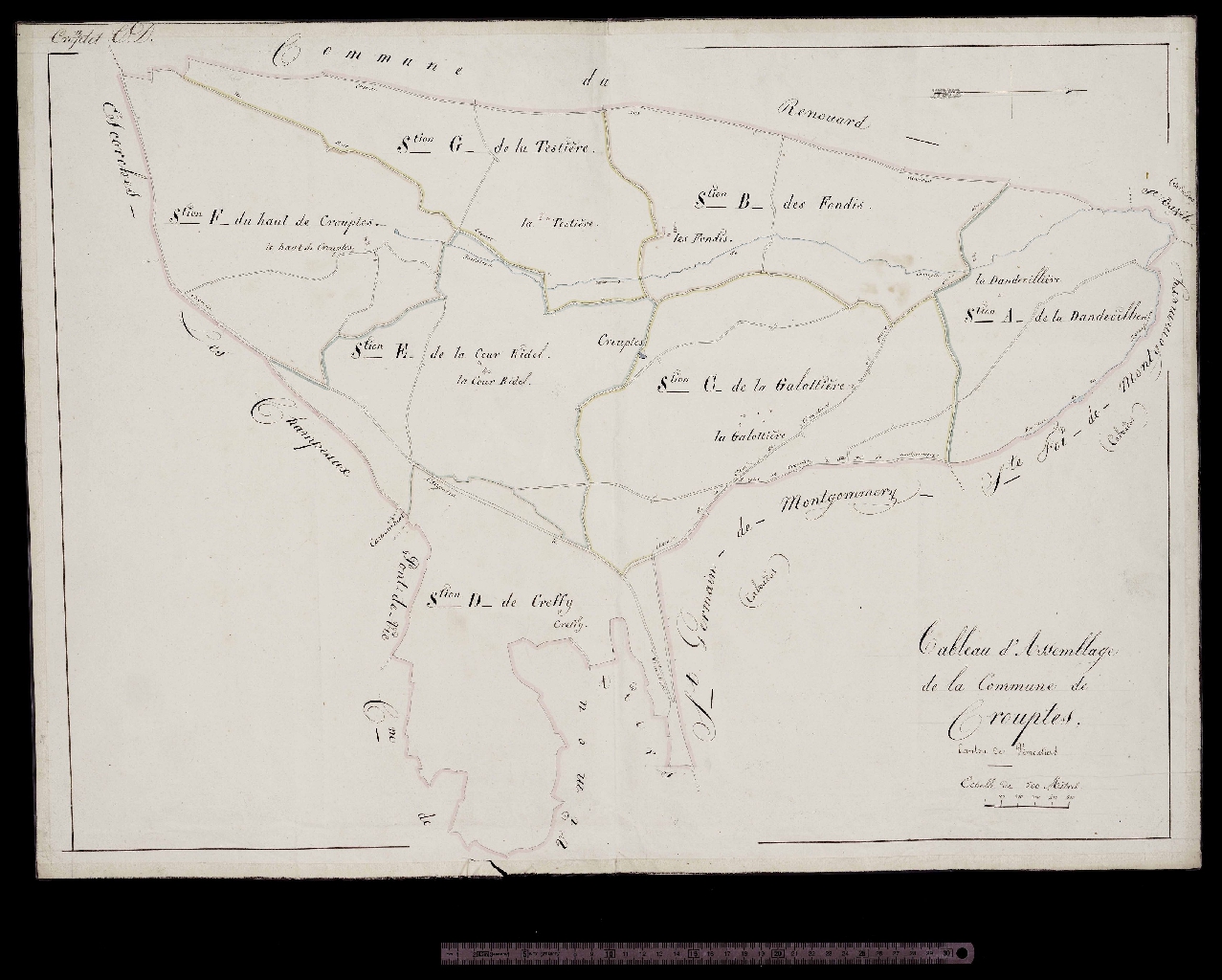 Tableau d'assemblage