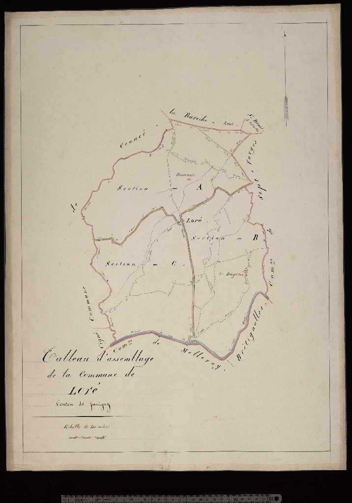Tableau d'assemblage