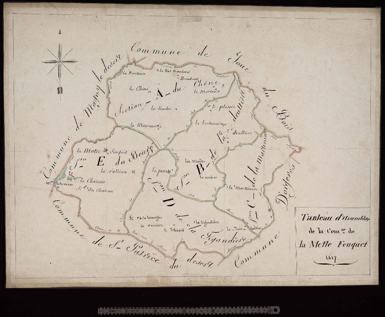 Tableau d'assemblage