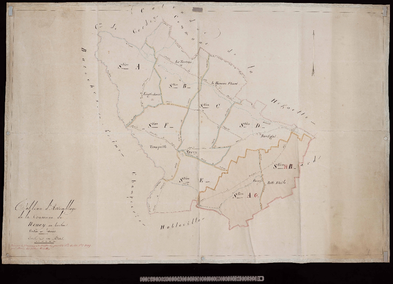 Tableau d'assemblage (comprend Frênai-le-Buffard)