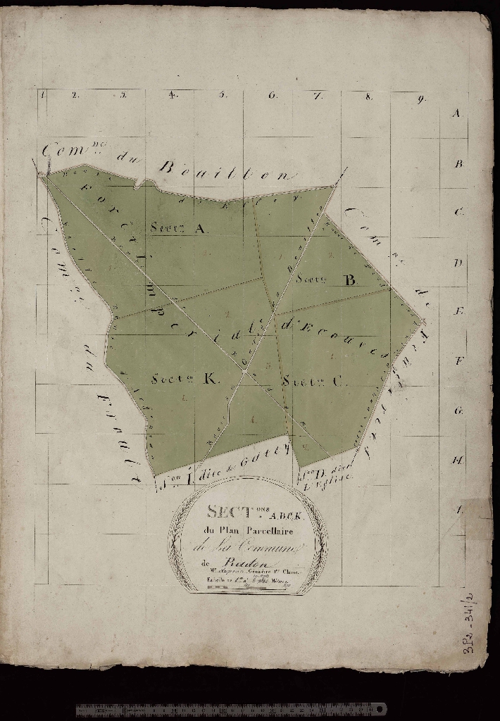 Sections A, B, C, et K