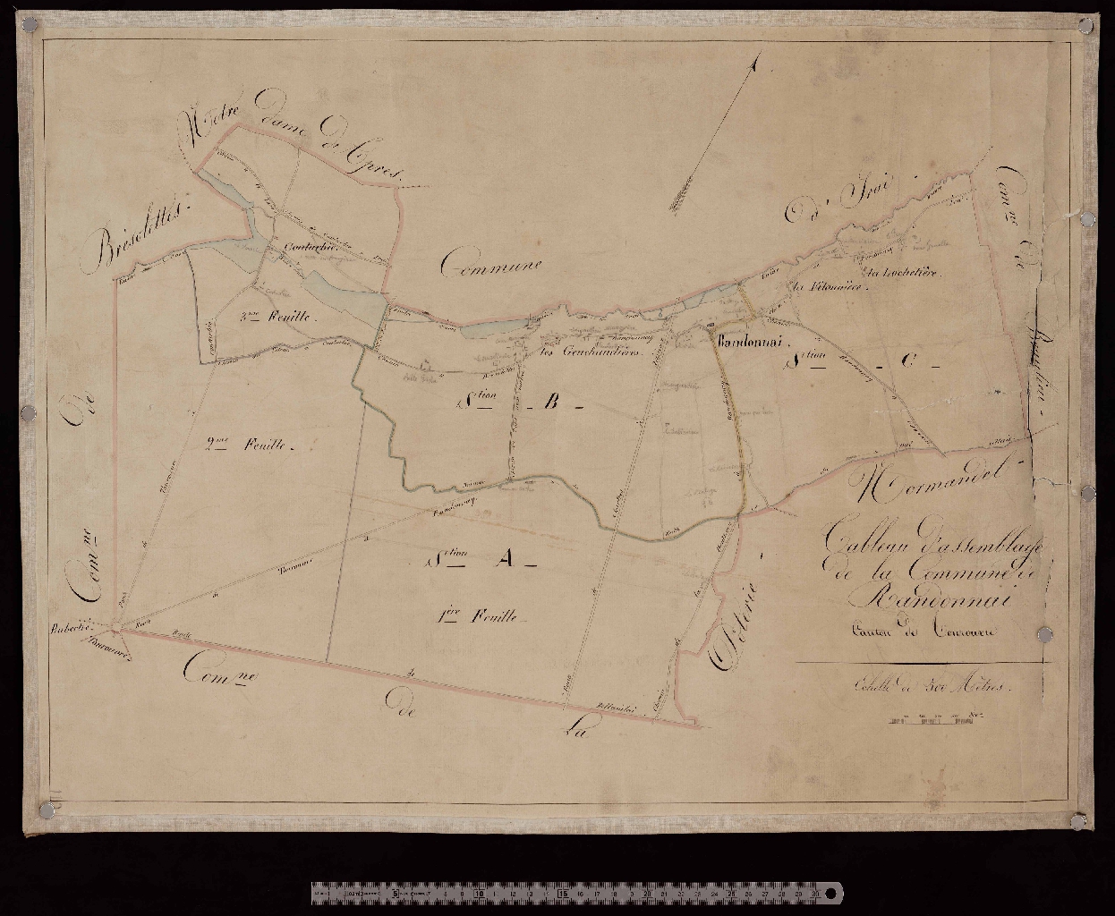 Tableau d'assemblage